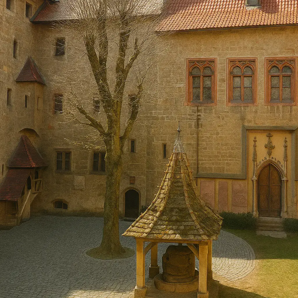 burg-kreuzenstein-mittelalterliche-burg-bei-wien-leobendorf-wiederaufbau-torbogen-innenhof (1)